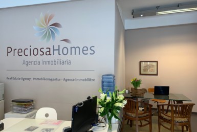 new website of Preciosa Homes.